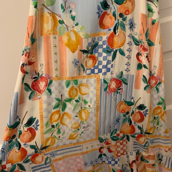 Summer Fruit Pattern Dress - Picture 2 of 4
